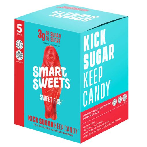 Picture of SmartSweets Sweet Fish, 5 x 50 g