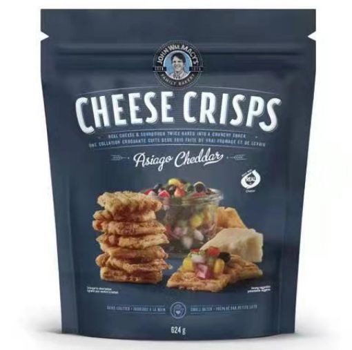 Picture of John WM Macy's Cheese Crisps 624g