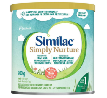 Picture of Similac Simply Nurture Non-GMO Baby Formula Powder (0+ Months) -700 g