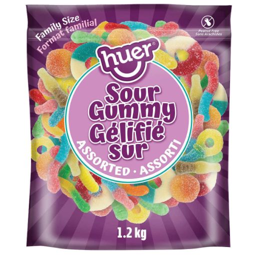 Picture of Huer Sour Gummy Assorted 1.2 kg