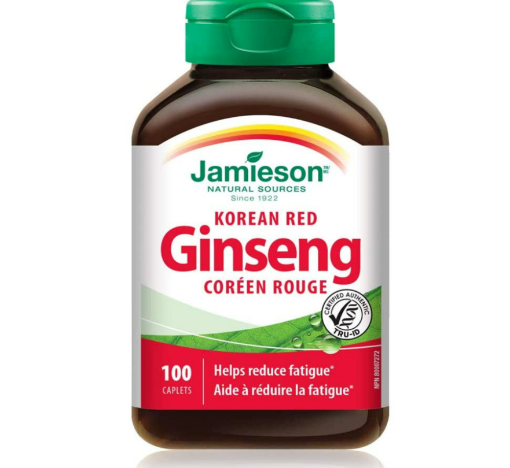 Picture of Jamieson Korean Red Ginseng - 100 Caplets 