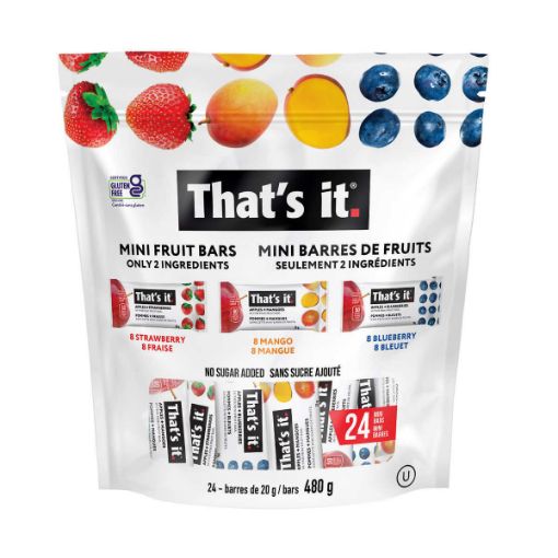 Picture of That’s it. Mini Fruit Bars Variety Pack, 24 × 20 g