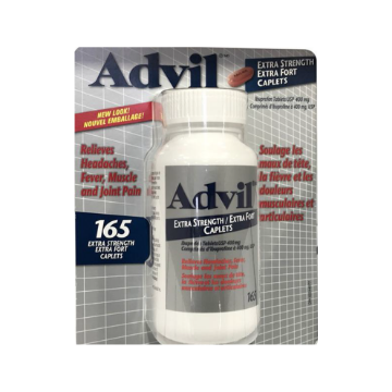 Picture of ADVIL IBUPROFEN 400MG EXTRA STRENGTH 165 CAPLETS