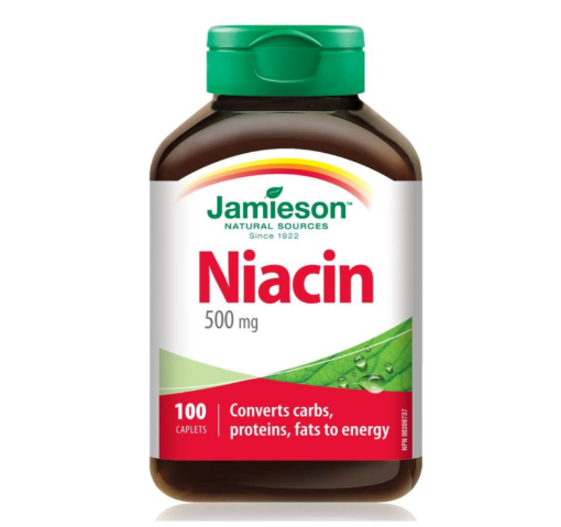 Picture of Jamieson Niacin 500 mg - 100 Caplets
