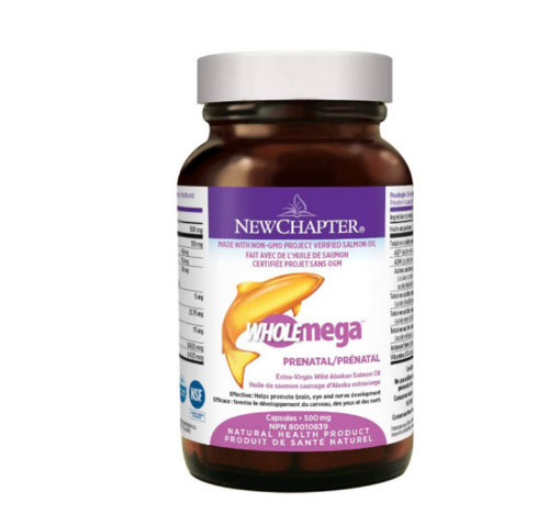 Picture of New Chapter, Wholemega Prenatal, 90 Capsules