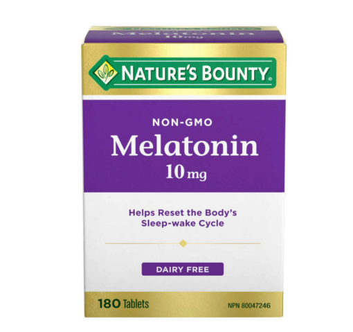 Picture of Nature's Bounty Melatonin 10 mg -180 Tablets