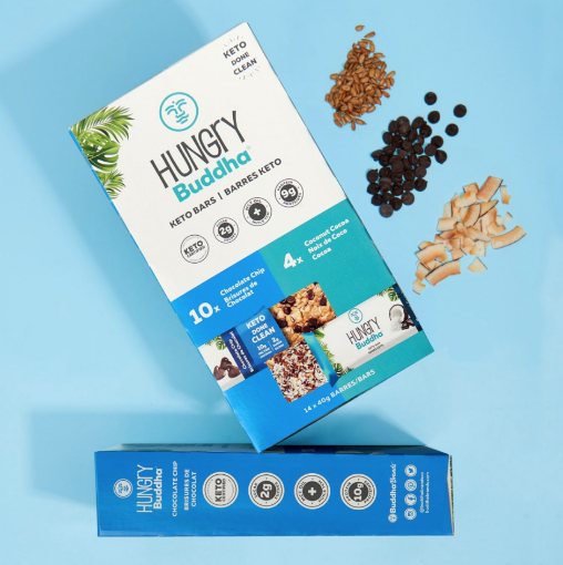 Picture of Hungry Buddha Keto Bars 14x40g 