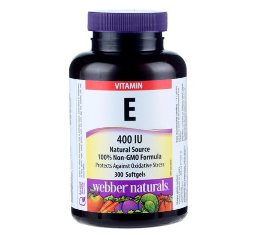 Picture of Webber Naturals Vitamin E 400IU -300 Softgels