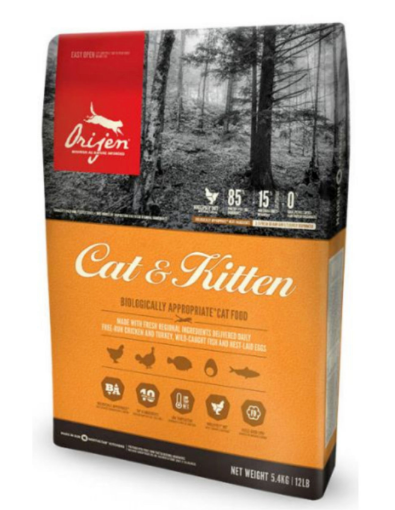 Picture of Orijen Cat & Kitten Food 5.4kg