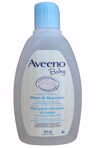 圖片 Aveeno 嬰兒沐浴及洗髮水 354mL