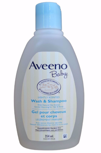 图片  Aveeno 婴儿轻香沐浴及洗发水 354mL W