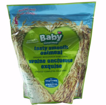 Picture of Baby Gourmet Tasty Smooth Oatmeal Organic Wholegrain Baby Cereal From 6Month