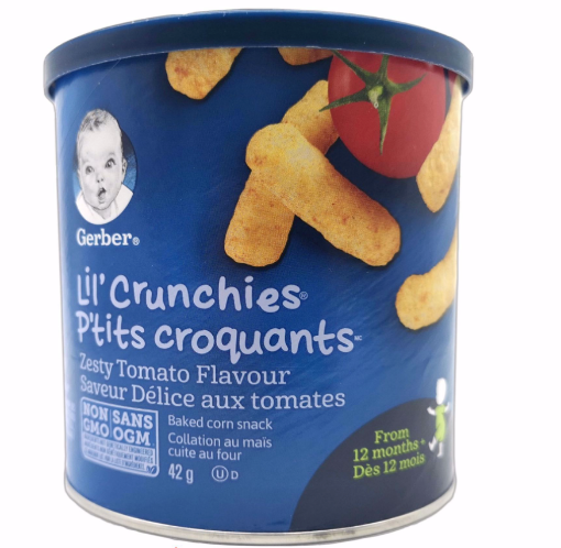 Picture of Nestle Gerber Lil' Crunchies Tamato Flavour 42G 
