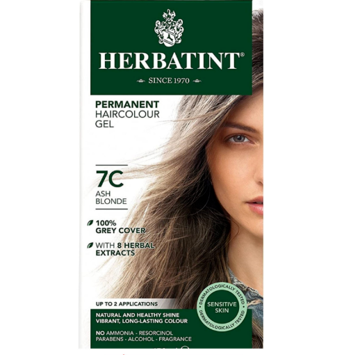 Picture of Herbatint Ash Blonde 7C Haircolour Gel 135ml