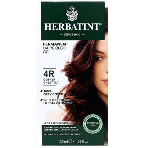 Picture of Herbatint Copper Chestnut 4R Haircolor Gel 135ml