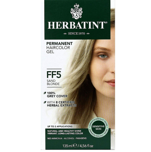 Picture of Herbatint Flash Fashion Sand Blonde FF5 Haircolor Gel 135ml