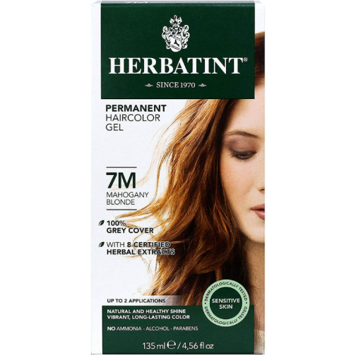 圖片 Herbatint 桃花心木金色 7M 染髮劑 135ml