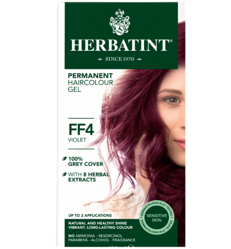 Picture of Herbatint Flash Fashion Violet FF4 Haircolor Gel 135ml 