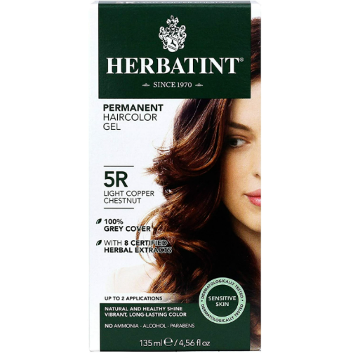 Picture of Herbatint Light Copper Chestnut 5R Haircolor Gel 135ml