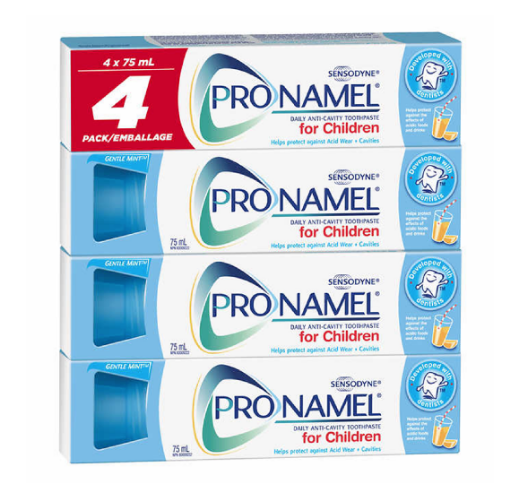 Picture of Pronamel for Children Toothpaste, 4 x 75 mL