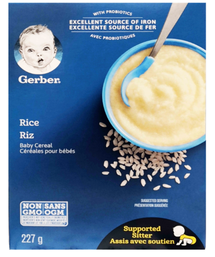 圖片 Nestle Gerber Rice Baby Cereal 227G 0month+