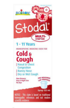 Picture of Boiron  Stodal   1 –11 YEARS  125mL