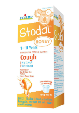 Picture of Boiron  Stodal  honey  1 –11 YEARS  125mL