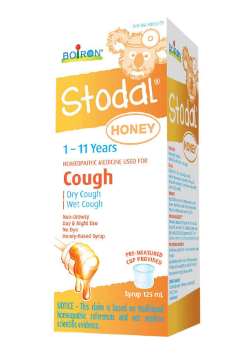 圖片 Boiron  Stodal  honey  1 –11 YEARS  125mL