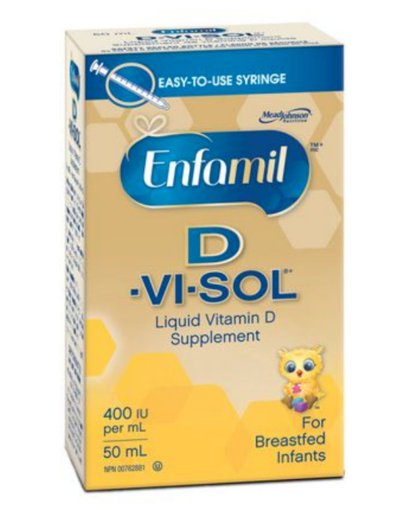 图片  Enfamil D-VI-SOL维生素D液体400IU补充剂- 50mL