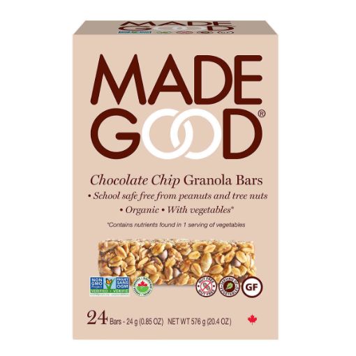 Picture of Made Good Organic Granola Bars, 24 × 24 (0.85 oz.)