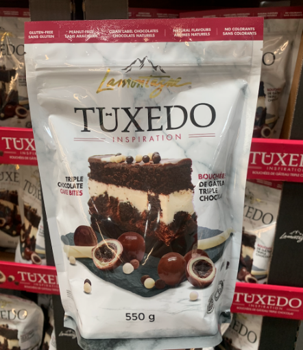 Picture of Lamontagne Tuxedo Inspiration Tripe Chocolate Cake Bites 550g