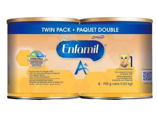 Picture of Enfamil A+ 1 Infant Formula,Twin Pack (0~12Months)  2x765g 