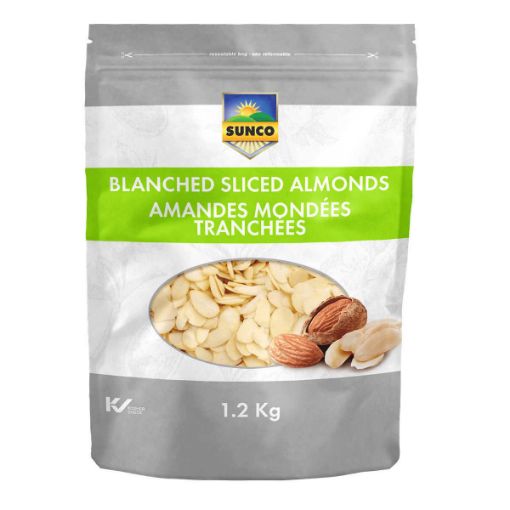 Picture of Sunco Blanched Sliced Almonds, 1.2 kg