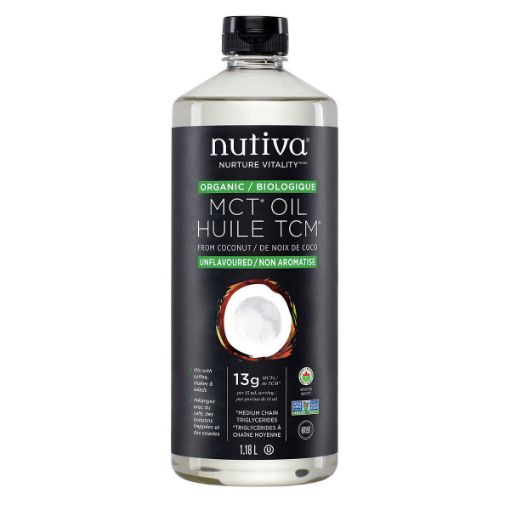 Picture of Nutiva Certified Organic MCT Oil, 1.18L
