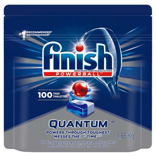 Picture of Finish Quantum Automatic Dishwasher Detergent, 100-count