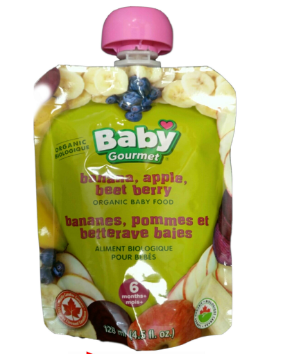 圖片 Baby Gourmet Plus 果泥 128ml 