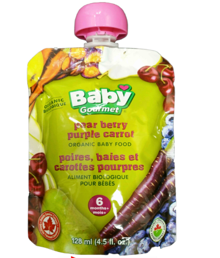 圖片 Baby Gourmet Plus 果泥 128ml 