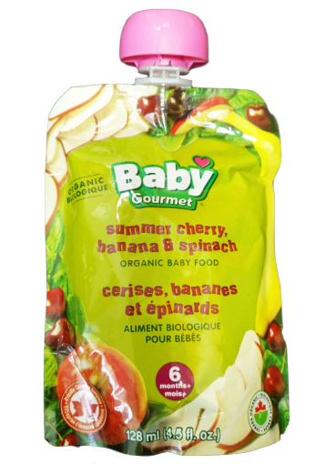 圖片 Baby Gourmet Plus 果泥 128ml 