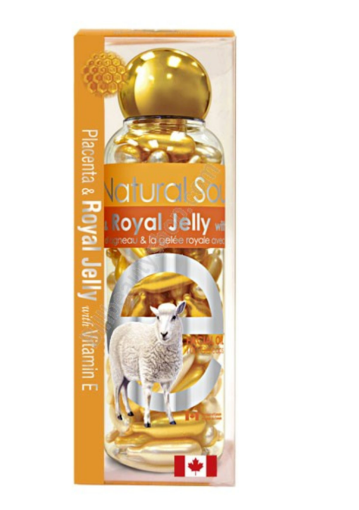 Picture of 	Bill Natural Source Lamb Placental with Royal Jelly & Vitamin E SPF150 -90gel