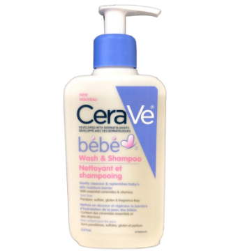 Picture of Cerave Bebe Wash & Shampoo 237mL