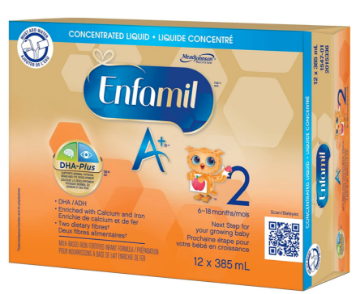 Picture of Enfamil A+ 2 Infant Formula, Concentrated Liquid, (6-18 months) 12x385mL