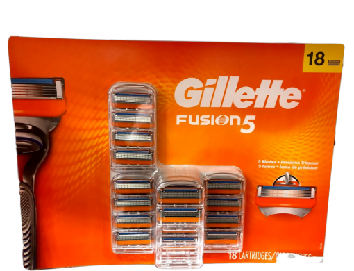 图片  Gillette Fusion5 18片剃须刀片