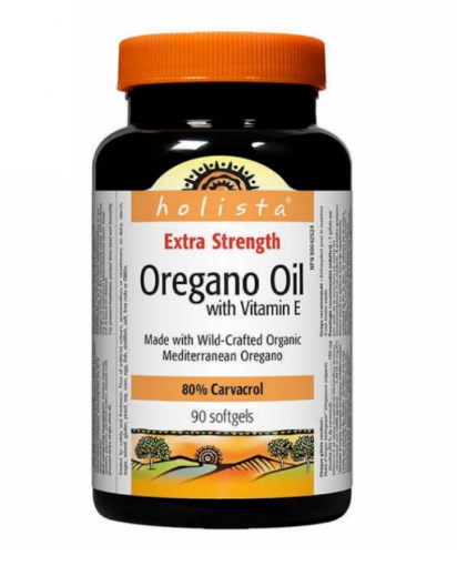Picture of Holista Extra Strength Oregano Oil with Vitamin E -90 softgels