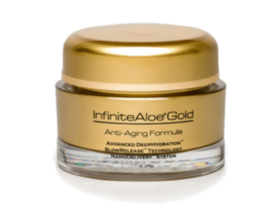 Picture of Infinite Aloe Gold Anti-Aging Formula Aloe Vera Cream-  1.7oz