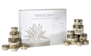 Picture of InfiniteAloe Advanced Healthy Skin Kit 14 Jars, Unscented  227g*4+57g*2+14g*8