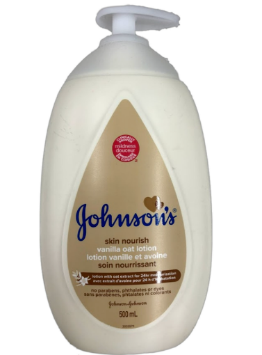 圖片 Johnson's 滋養皮膚 香草燕麥寶寶潤膚露 500mL