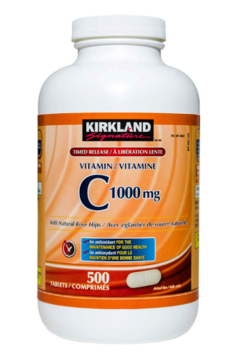 Picture of Kirkland Signature Vitamin C 1000mg  500 Tablets