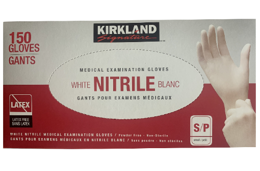 Picture of Kirkland medical examination gloves  150 Gants SIZE S