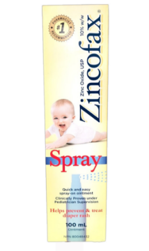 Picture of Zincofax Diaper Rash Spray 100mL
