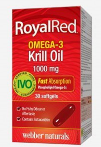 圖片 Webber Naturals RoyalRed 皇家紅磷蝦油 1000mg 30粒